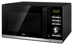 Микроволновая печь с грилем и конвекцией BBK 25MWC-991T/B silver/black