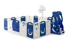 Манеж Unix line SUPREME Music 200x240 Blue