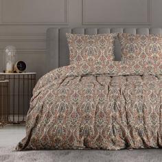 Постельное Белье Перкаль "Унисон" (50х70) рис 24275-1/24175-2 Махараджа книжка 2-спальный Тейковский ХБК