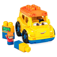 Игрушечная машинка Mattel Mega Bloks GCX10 Маленькие транспортные средства (желтый)