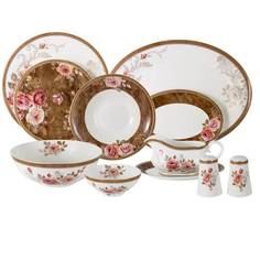 Обеденный сервиз Английская роза 50/12 Anna Lafarg