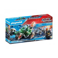 Конструктор Playmobil Погоня за похитителем хранилища 70577