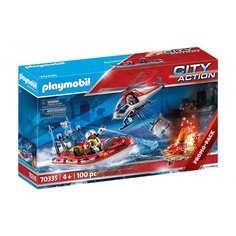 Конструктор Playmobil Пожарно-спасательная миссия 70335