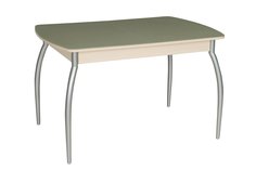Кухонный стол Hoff 75х120х80 см, серебристый