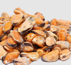 Мясо мидий Самокат варено-мороженое, 500 г