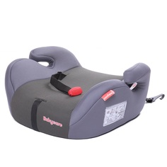 Автокресло детское бустер Babycare Sympa FIX, гр. II/III, 15-36кг,(5-13 лет) Серый Карбон