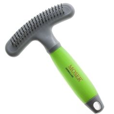 Расческа-грабелька Moser с силиконовой ручкой 2999-7135