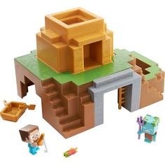 Трансформирующийся оазис Mattel Minecraft GYR75 Майнкрафт