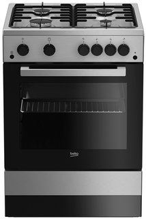 Газовая плита BEKO FSGT62110DXO stainless steel