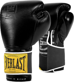 Боксерские перчатки Everlast 1910 Classic черные, 14 унций