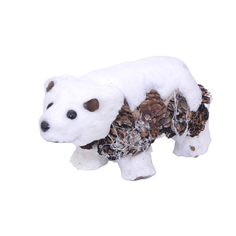 Фигурка новогодняя ДомРан Медведь 7m5012-2