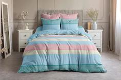 Постельное белье "Luisa de Rizza" поплин, Франческа, Размер: 2.0 евро простыня Ночь Нежна