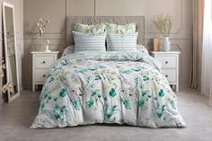 Постельное белье "Luisa de Rizza" поплин, Мия, Размер: 2.0 евро простыня Ночь Нежна