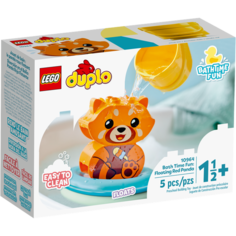 Конструктор LEGO DUPLO Приключения в ванной: Красная панда на плоту 10964