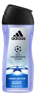 Гель для душа и волос ADIDAS UEFA Champions League Arena Edition 250 мл