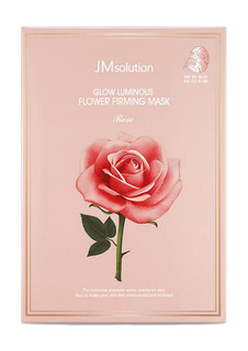 Гидрогелевая маска JMsolution Glow Luminous Flower Hydrogel Mask Rose 30 мл