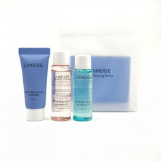 Мини-набор очищающих средств для лица Laneige New Cleansing Trial Kit