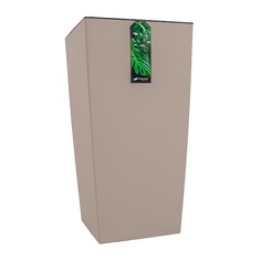 Кашпо садовое Prosperplast DURS400-7529U мокка 40х40х75 см