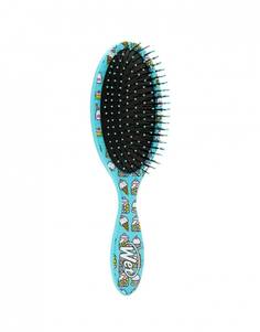 Щетка для спутанных волос WET BRUSH ORIGINAL DETANGLER HELLO KITTY-BUBBLE GUM-BLUE