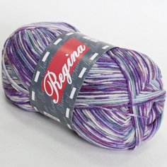 Пряжа Seam Регина принт (носочная пряжа), арт 931597, 100 гр/420м, Италия