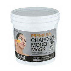 Маска для лица Lindsay альгинатная Premium Charcoal Modeling Mask Pack 820 г