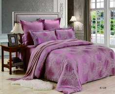 Постельное белье JC-128 2 спальный (180х215) 4 наволочки Valtery