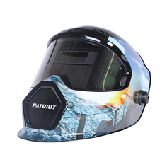 Маска сварщика Patriot WH 600E в индивидуальной упаковке Патриот