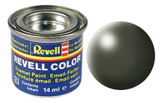 Краска Оливково-зеленая РАЛ 6003 шелково-матовая эмалевая Revell 32361