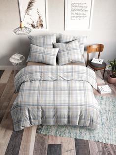 Постельное белье "Ночь нежна" из поплина, Гарди(кофе), Размер: 1.5 наволочки 70 х 70