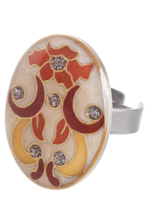 Кольцо женское Clara Bijoux K74896-6 коричневое