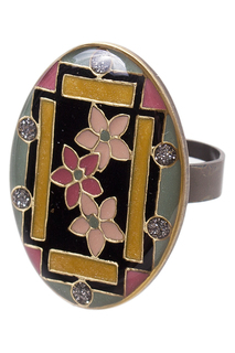 Кольцо женское Clara Bijoux K75809 желтое