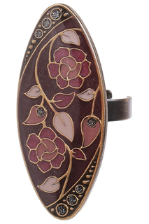 Кольцо женское Clara Bijoux K77113-3 фиолетовое