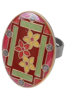 Кольцо женское Clara Bijoux K75807 красное