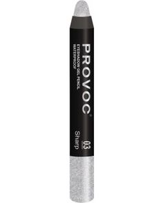 Тени-карандаш водостойкие шиммер, 03 мокрый асфальт / Eyeshadow Pencil 2,3 г Provoc