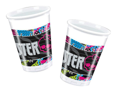 Одноразовые стаканы Школа монстров Procos S.A. 180 мл 10 штук