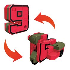Робот 1 TOY Трансботы XL Боевой расчет Мотодрон