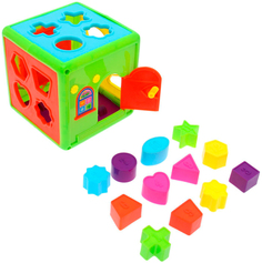 Сортер-каталка на веревочке "Домик" Крошка Я