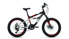 Велосипед подростковый горный 20" Altair MTB FS 20 D рама 14" RBK22AL20047