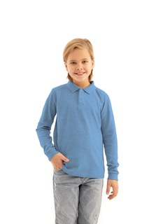 Рубашка-поло для мальчика SOFT SECRET цв.ярко-голубой р.146