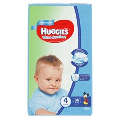 Подгузники Huggies Ultra Comfort для мальчиков (8-14 кг) 66 шт