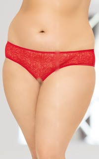 Трусы женские SoftLine 2467 красные XXXL