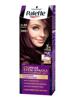 Стойкая крем-краска для волос Palette RFE3 (4-89) 110 мл Schwarzkopf