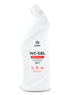 Средство чистящее для ванной и туалета от ржавчины Wc-gel Professional 750 мл гель Грасс Grass