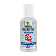 Гель для рук Clean&Green CG8013 антибактериальный дозатор 0,05л. AVS