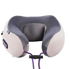 Подушка массажная роликовая беспроводная для шеи CS Medica VibraPulsar CS-cr4 DUAL RELAX