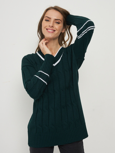 Пуловер женский VAY 5212-41121 бирюзовый 44 RU