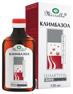 Шампунь от перхоти Mirrolla с климбазолом 2% 150 мл