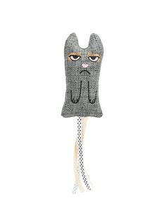 Мягкая игрушка для кошек Trixie Кошка с кисточками полиэстер, в ассортименте, 15 см