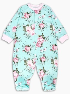 Комбинезон Веселый малыш 253/172/One/Мятная нежность р.86