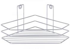 Полка для ванной ROSENBERG, 25,5x18x10,5 см, угловая